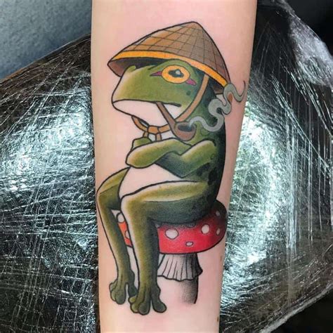 Popular Frog Tattoos With Their Meanings Update All About Tattoo