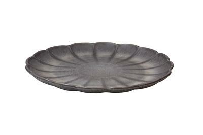 Dinerbord 28 Cm Grey Flower Q Authentic Bordenenzo