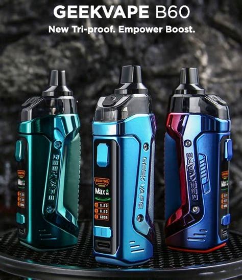 Geekvape B60 Aegis Boost 2 Pod Vape Kit Vape Uk