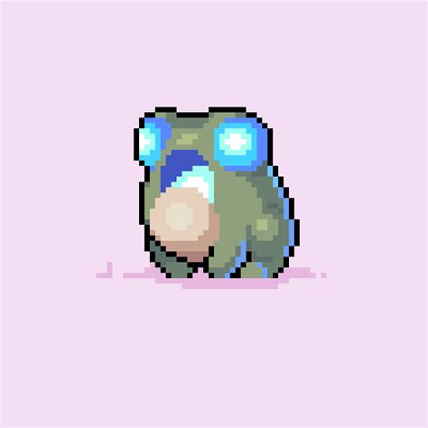 Cursed Frog : r/PixelArt