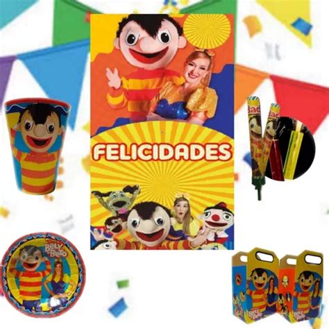 Belly Y Beto Articulos Fiesta Paquete 10 Niños Completo MercadoLibre