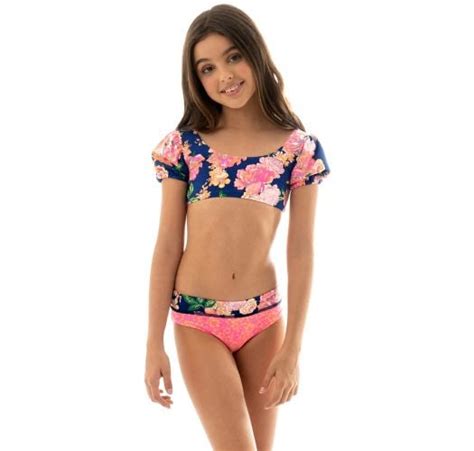 Bikini Ragazza Peony Bonnie Bikini Set Marchio Maaji