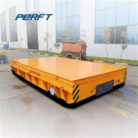 China Customized Trackless Transfer Trolley For Carrying 10 Tons Steel