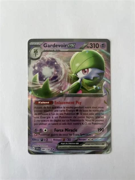 Carte Pok Mon Ev Carlate Et Violet Gardevoir Ex Neuve Fr Eur