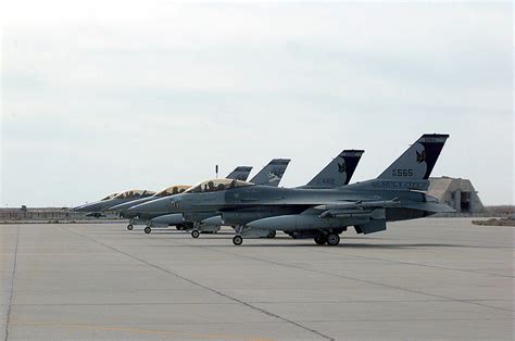 An F 16c Falcon Fighters From The The Bats 185th Fighter Wing Fw