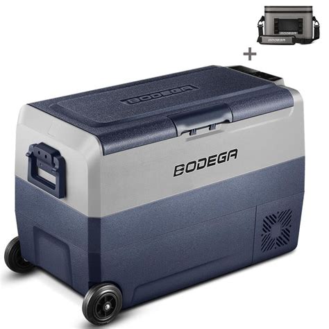 BODEGAcooler 53 Quart 50L T50 Dual Zone Portable Car Fridge T50 Soft