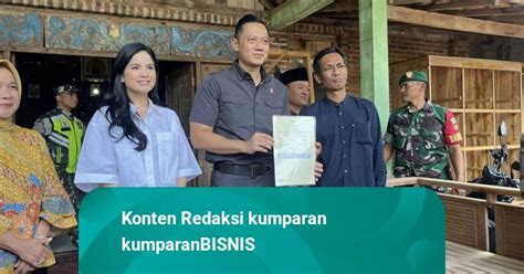 AHY 135 Ribu Sertifikat Tanah Elektronik Telah Diterbitkan Kumparan