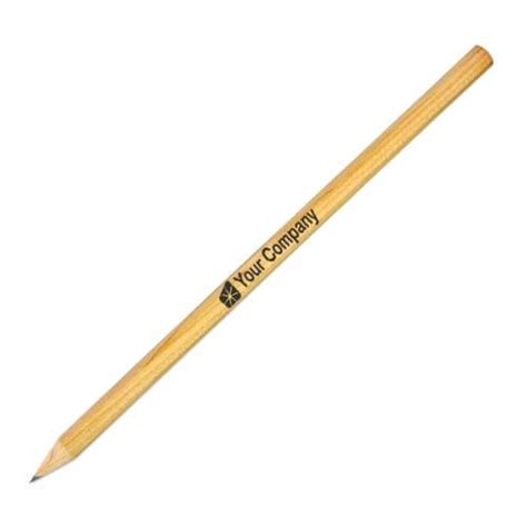 Branded Eco Pencil Wooden Without Eraser Zest Promotional