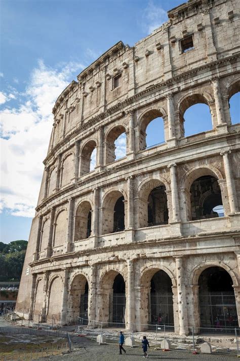 Kolosseum Coliseum Lub Flavian Amphitheater Roman Amfiteatr I Ikona