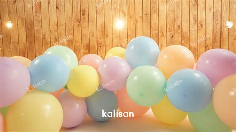 12 30 Cm Makaron Balon Mint Pastel Kalisan Balon