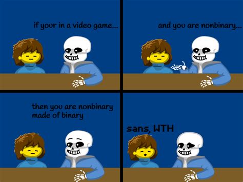 its a comic, sans : r/Undertale