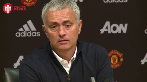 Jose Mourinho Full Press Conference Manchester United 1 1 Stoke City