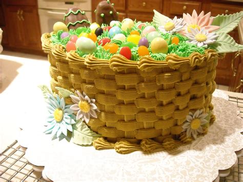 Andrea's Cakes: Easter Basket Cake