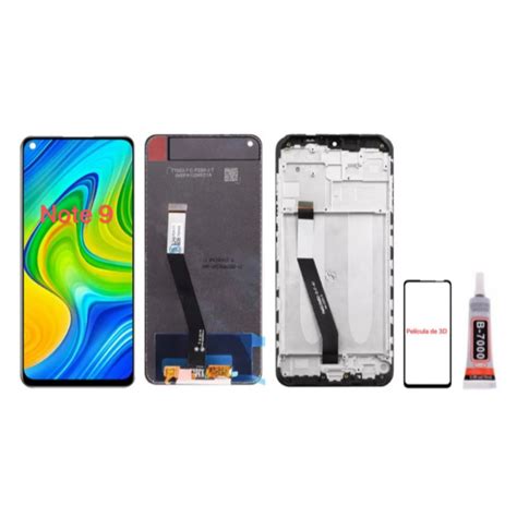 Tela Frontal Touch Display Lcd Xiaomi Redmi Note 9 M2003J15SG Original