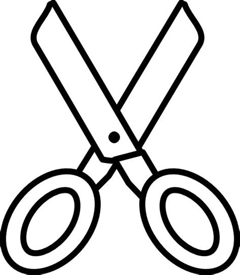 Scissors Coloring Pages