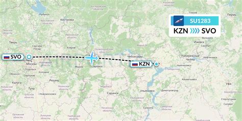 SU1283 Flight Status Aeroflot Kazan To Moscow AFL1283