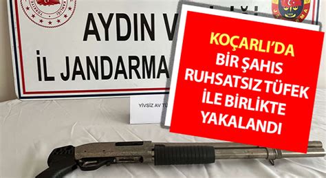 Silah sesleri ruhsatsız tüfeği yakalattı