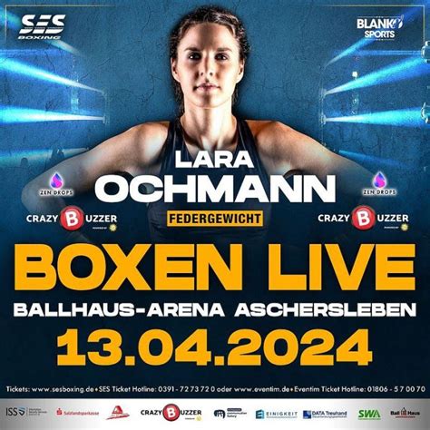 Gala de boxe SES le 13 avril 2024 à Aschersleben Roman Fress affronte