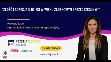 ZŁOŚĆ I AGRESJA U DZIECI W WIEKU ŻŁOBKOWYM I PRZEDSZKOLNYM YouTube