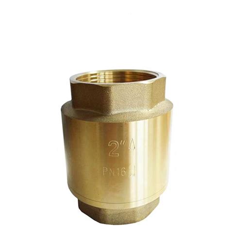 G1 Check Valve Brass One Way Check Valve Unidirectional High Accuracy