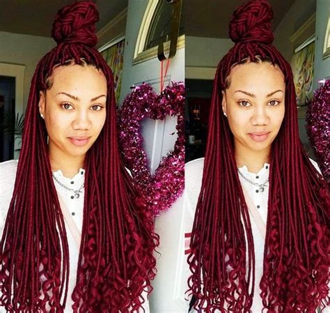 Pretty faux locs @exotic_brii | Box braids hairstyles, Faux locs ...