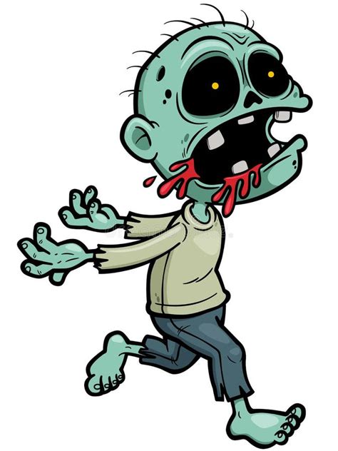 Cartoon Zombie Stock Vector Illustration Of Running 39053288