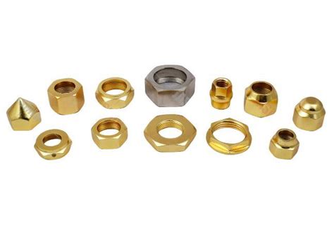 Precision Turning Turned Brass Fitting Nuts China Precision Turning Parts And Precision Turned