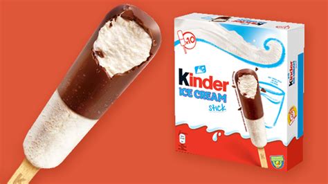 You Can Now Enjoy Kinder Chocolate As An Ice Cream Stick