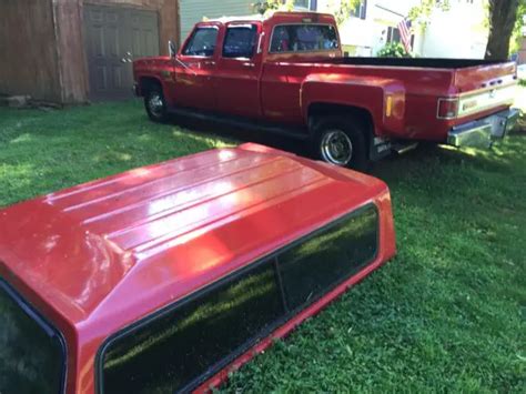 1986 Gmc High Sierra 3500 Full Size Dually Pick Up With 8ft 2 Ton Dump Bed Classic Gmc