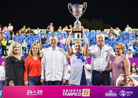 Premia Chucho Nader A Campeonas Del Abierto De Tenis Tampico T Lde