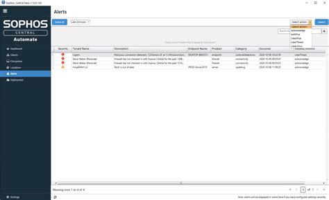 Connectwise Automate Integrations Sophos Integrations Sophos