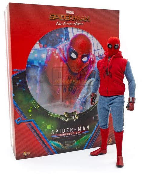 ACTION FIGURE HOMEM ARANHA HOMEMADE SUIT 1 6 HOT TOYS Hobby Ciência