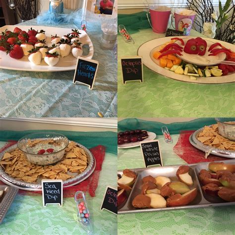 Disney Princess Themed Bridal Shower Food Disney Bridal Showers