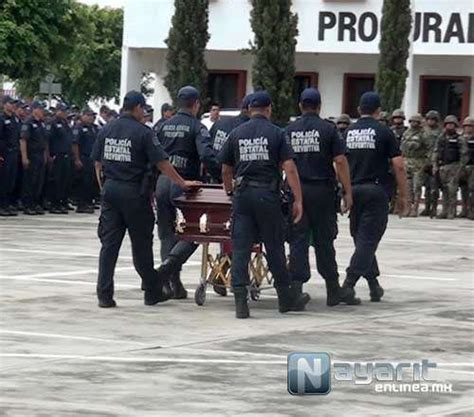 Rinden Homenaje A Policía Muerto En Fatal Accidente En La Yesca Nayaritenlineamx