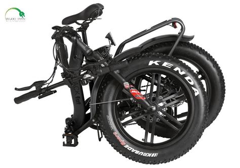 Brushless Fat Tire Folding Electric Bike Oem E Bike Fat Black Ebike