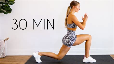 30 Min FULL BODY BURN HIIT WORKOUT No Equipment At Home