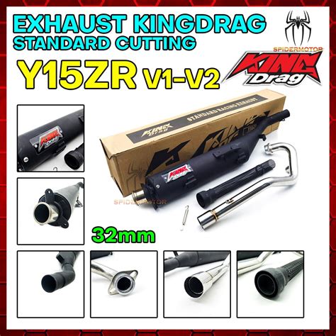 Exhaust King Drag Kingdrag Yamaha Lagenda110 Srl 110 Srl110 Z Zr Srl 115 Srl115 Fi Y15