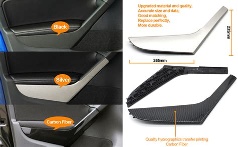 Amazon Fouedy Interior Car Front Rear Left Right Door Handle Cover