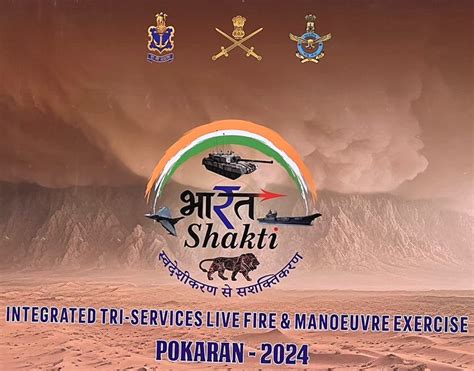 Tri Service Exercise Bharat Shakti To Demonstrate Prowess Of