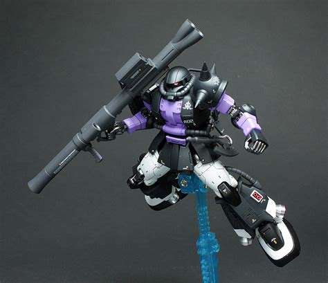 Gundam Guy Hg 1144 Zaku Ii Black Tri Star High Mobility Type Gundam