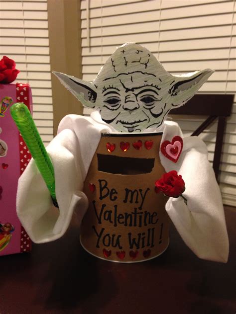 Yoda Star Wars Valentines Day Box