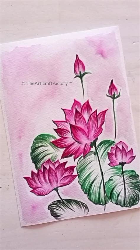 VCHITR Easy Floral Tutorials Video Painting Flowers Tutorial