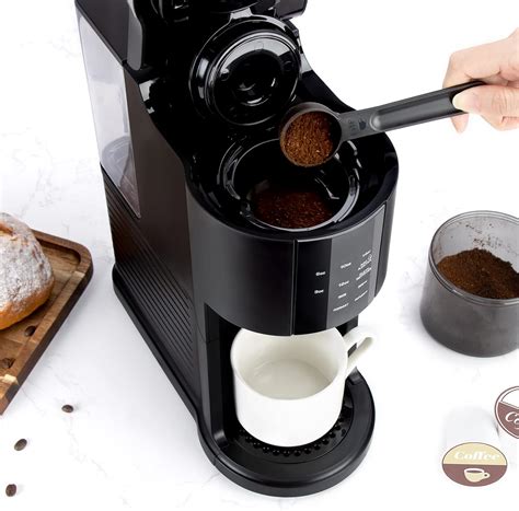 VIMUKUN Single Serve Coffee Maker For K Cup Pod And Ground Coffee 6 To