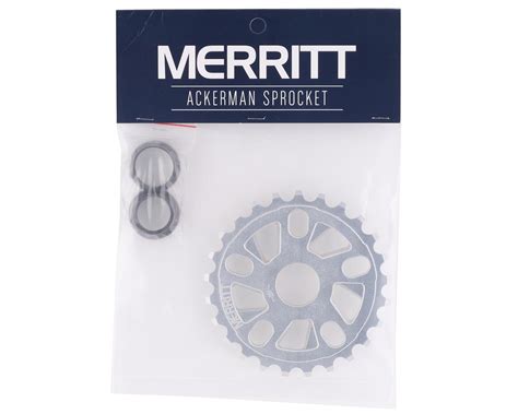 Merritt Ackerman Sprocket Silver 25t Dans Comp