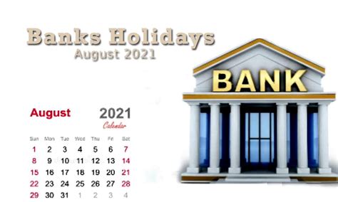 Banks Holidays In August Banks To Remain Closed For Days In