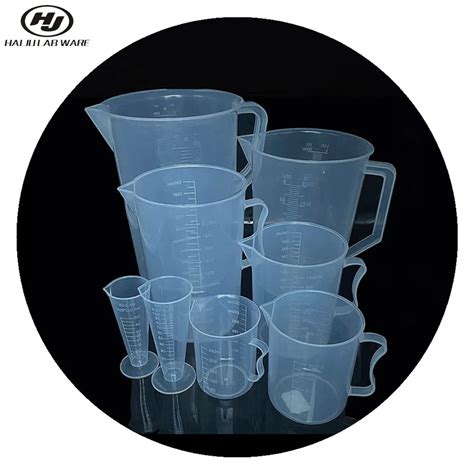 Graduated Plastic Measuring Cup With Handle Buy Plastic Measuring Cup