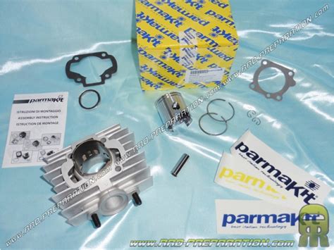 Cylindre piston sans culasse 70 Ø45mm PARMAKIT aluminium pour moto