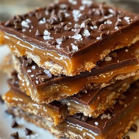 irresistible  bake salted caramel pretzel bars