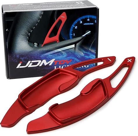 IJDMTOY Aluminum Paddle Shifter Extensions Compatible With Subaru BRZ