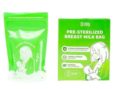 Mom Uung Pre Sterilized Breast Milk Bag Harga Review Ulasan Terbaik